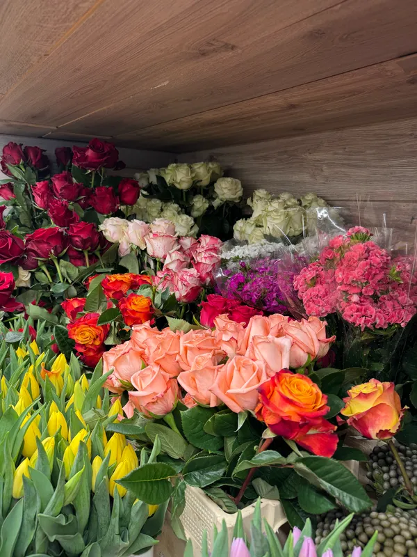 fiori in cella frigo